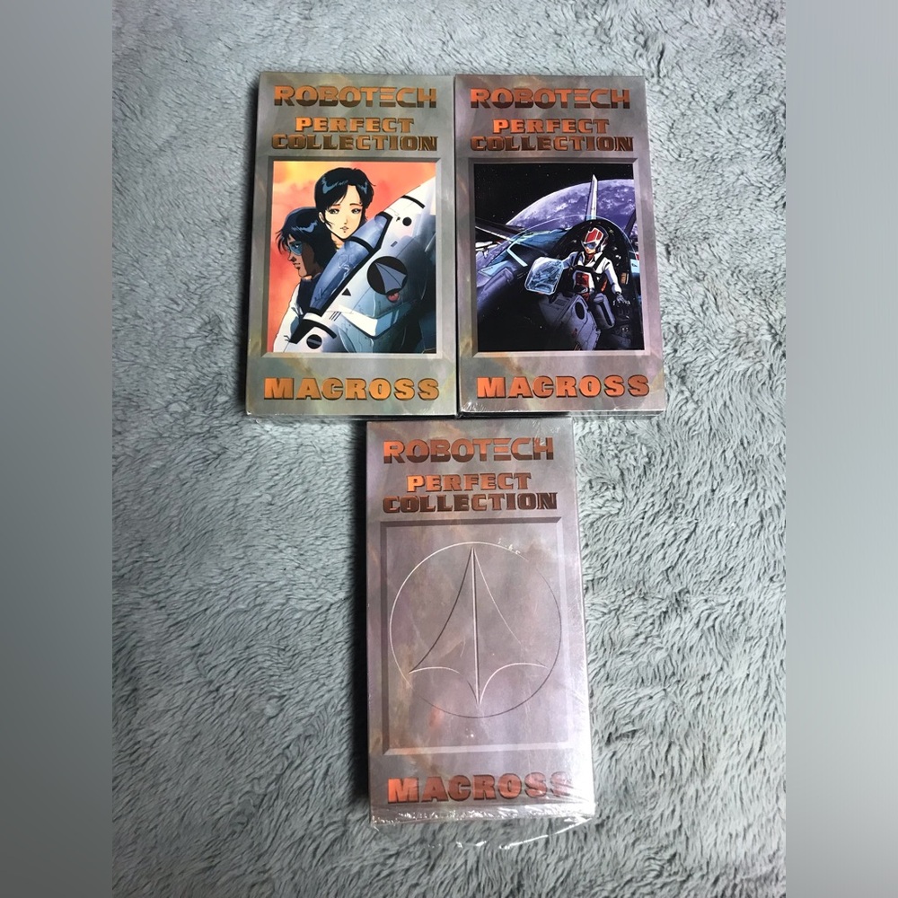 Robotech Perfect Collection Macross vhs Set